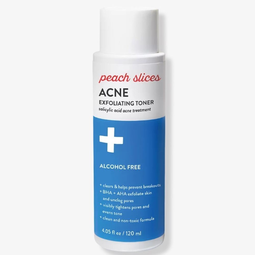 Peach Slices Acne Exfoliating Toner 4.0oz